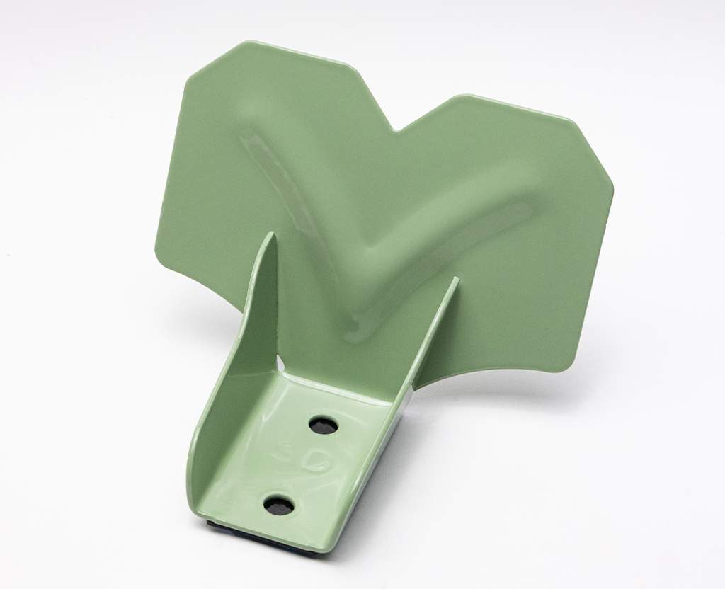 High-quality metal roof snow guards preventing snow slides