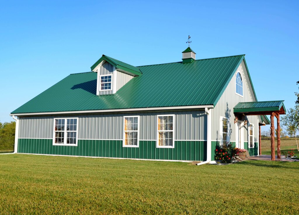 High-quality pole barn kits for durable metal buildings